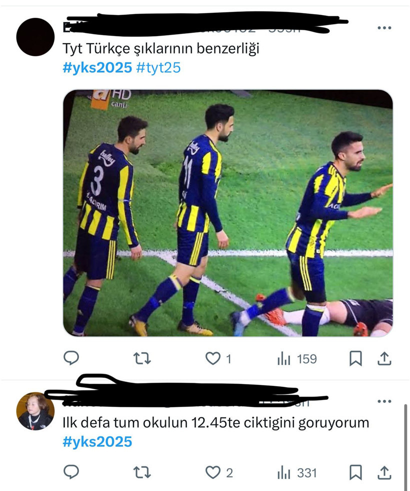 YKS YORUMLARI | 2025 Üniversite Sınavı YKS zor muydu, kolay mıydı? - Resim: 13