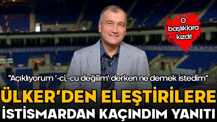 Murat Ülker’den eleştirilere yanıt: İstismardan kaçındım
