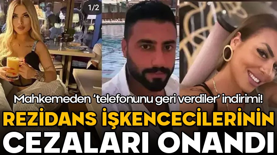 Rezidanstaki işkence sanıklarının hapis cezası onandı