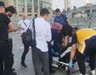 İstanbul Adalet Sarayı’nda bariyerler devrildi! İki adliye çalışanı yaralı