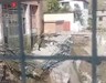 Hakkari'de adliye binasının girişinde çökme