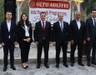 Oltu'da yargı mensupları için veda programı! Kaymakam Çelik de katıldı