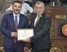 Başsavcı Büyükyurt'a büyük vefa! Fahri hemşehrilik beratı verildi