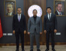 Başsavcı Ateş ve Komisyon Başkanı Mısırcı'dan Kaymakam Demirer'e ziyaret