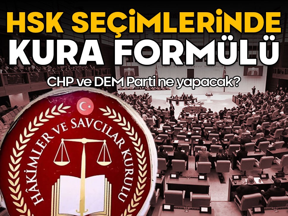 HSK seçimlerinde kura formülü! CHP ve DEM Parti ne yapacak?