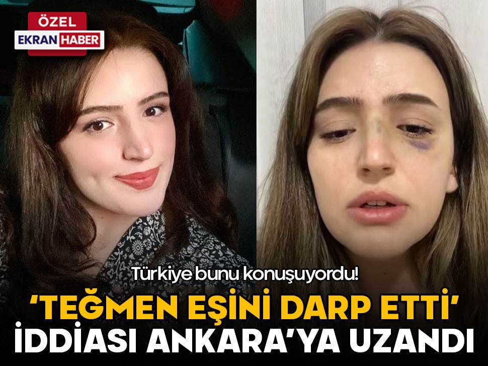 'Teğmen eşini darp etti' iddiası Ankara'ya uzandı!