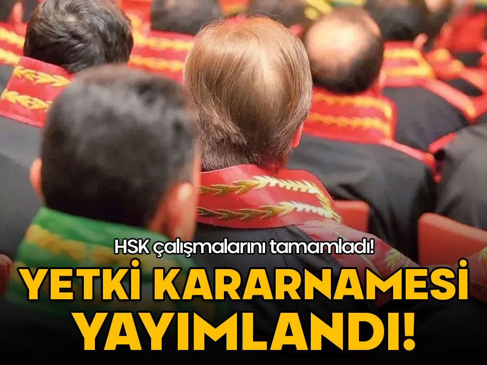Yetki kararnamesi yayımlandı!